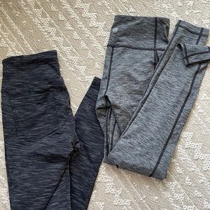 SOLD Athleta Workout Leggings Two Pair XS